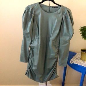 Beautiful Zara faux leather dress